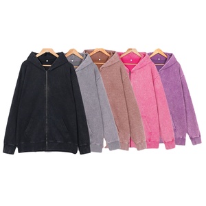 Sudaderas con Capucha para Hombre, Tejido de Punto con Lavado Ácido, Secado Rápido, Transpirables, Ligeras, de Spandex/Poliéster, con Logotipo Personalizado - Product Image 6