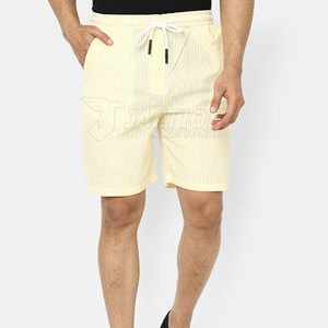 Short décontracté pour homme, couleur unie, 100% coton du Pakistan, nouvelle collection - Product Image 2