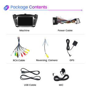 MEKEDE 7 pollici Pantalla Carro 360 di navigazione Audio Stereo <span class=keywords><strong>Car</strong></span>-play multimediale per <span class=keywords><strong>Hyundai</strong></span> Tucson 2lm <span class=keywords><strong>IX35</strong></span> 2009-2015 - Product Image 5