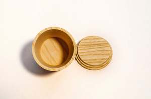 Nuevo y Moderno Recipiente de Almacenamiento de Madera para Alimentos Secos, Frutos Secos, Recipiente Decorativo para Cocina, Hotel, Restaurante - Product Image 2