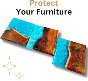 Durable and Stylish Jute Mat Pads High Quality Home Decor <b>Top</b> <b>Table</b> Protection Coaster Woven Design Wood <b>Epoxy</b> <b>Table</b> Mat Set - Product Image 2