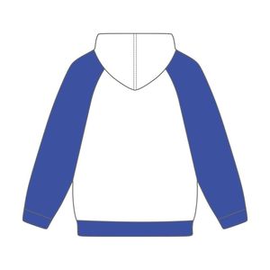 Anno di fondazione 1914 Phi Beta Sigma corpo bianco blu maniche Raglan felpa con cappuccio abbigliamento confraternita Custom Divine Nine HBCU - Product Image 3