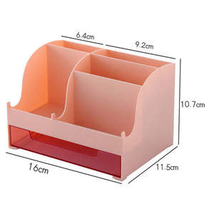 Organizzatore Desktop multifunzionale per la casa della scuola dell'ufficio-portapenne e deposito cosmetico - Product Image 6