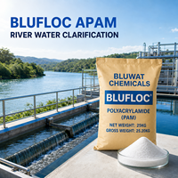 Polyacrylamide Anionique (APAM) 25KG, 20-100 Mesh, 89% de Solides Min. pour la Clarification des Solides Suspendus dans l'Eau de Rivière, CAS 9003-05-8