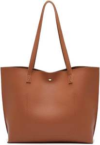 Urban Inspired <b>Faux</b> <b>Leather</b> Ladies <b>Tote</b> <b>Bag</b> With Unique Tassel Detail And Organized Interior For Women's - Product Image 2