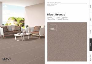 Carreaux de mur en porcelaine Yard Punch Full Body 600x600 | Carreaux de sol robustes Premium 60x60 | Collection d'exportation intérieure extérieure - Product Image 5