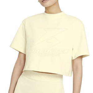 Salidas a la playa Viajes o fiestas con diseño moderno Top corto de moda informal para Mujeres para el verano - Product Image 2