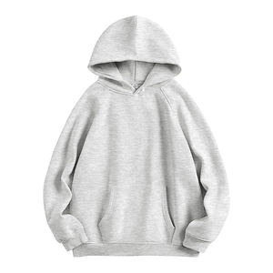 Sudadera con capucha de lana de manga larga informal de punto de invierno para mujer con hombros caídos sudaderas con capucha transpirables de gran tamaño - Product Image 1