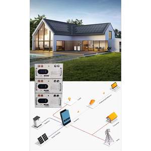 Sistema de Almacenamiento de Energía Solar para el Hogar My Store, Blanco, 5KVA 5KW 5-45KWH, Batería de Litio 16S 100/300Ah IP65, Dividido - Product Image 1