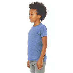 T-shirts en coton pour enfants avec logo personnalisé ajusté pour bébés fabricant de t-shirts vierges en coton pour enfants garçons - Product Image 1