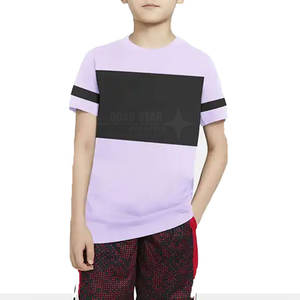 เสื้อทีเชิ้ตผ้าคอตตอน100% ใส่สบายสำหรับเด็ก, เสื้อยืดผ้าคอตตอนพิมพ์ลายดีไซน์เฉพาะสำหรับฤดูร้อน - Product Image 1