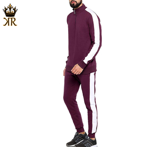 Survêtement personnalisé en coton 100% pour l'hiver, dernier design, avec fermeture éclair, pantalon de jogging pour homme, ensemble 2 pièces, haute qualité - Product Image 1