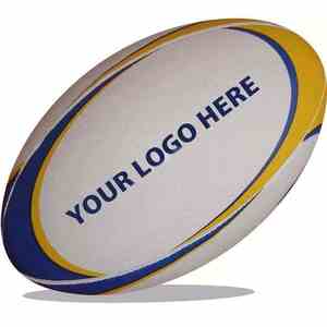 Top Selling OEM Hand Stitched <b>Rugby</b> <b>Ball</b> Custom 1/2/3/<b>4</b>/5 <b>Sizes</b> Available Made From PVC/PU/Microfiber with Rubber Bladder - Product Image 2