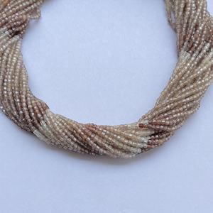 กล่องลูกบาศก์พลอยเทียมสีน้ำตาลธรรมชาติขนาด2มม. 3มม. ลูกปัดแบบเหลี่ยมเพชรพลอยสำหรับทำเครื่องประดับสร้อยข้อมือสร้อยคอออนไลน์ alibaba - Product Image 3