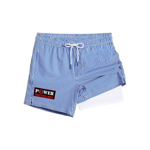Nuevos Pantalones deportivos sin costuras para mujer, pantalones cortos de motorista a rayas con tinte de corbata para gimnasio, pantalones cortos de Yoga de secado rápido elásticos de cintura alta - Product Image 1