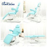 Table de massage électrique professionnelle avec chaleur et fonctions de massage, en cuir PU, pour esthéticiennes, spas et salons de beauté