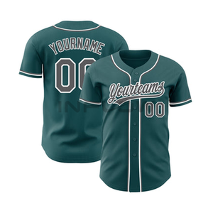 100% polyester Designs d'uniformes personnalisés Softball & Baseball Jersey Youth Team Pattern Sublimation Sets Baseball Apparel - Product Image 4