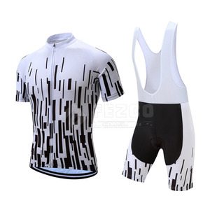 Conjunto de Uniforme de Ciclismo para Hombre, Verano, Transpirable, Secado Rápido, Ecológico, 100% Poliéster, Alta Calidad, Personalizable - Product Image 1