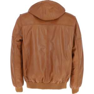 Veste en cuir à la mode pour hommes au meilleur prix sur mesure avec col montant coupe-vent et respirante de haute qualité fabriquée au Pakistan - Product Image 3