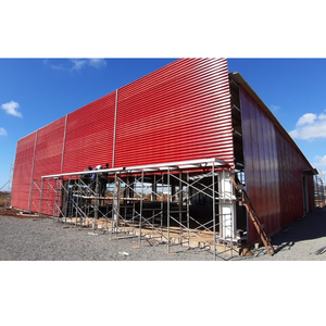 Estruturas De Aço Industriais Estrutura De Metal De Construção Estrutura De Ferro Pré-fabricada <span class=keywords><strong>Hangar</strong></span> De Armazém De Armazenamento - Product Image 4