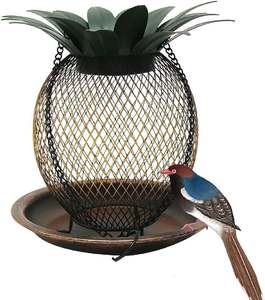 Comederos para Pájaros Modernos y Elegantes, Comedero para Pájaros Decorativo Colgante de Metal Hecho a Mano para Jardín del Hogar, para Alimentar Aves, Precio al por Mayor - Product Image 3