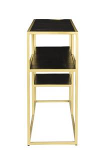 Estante de cocina de hierro y madera con material cerámico - Product Image 3