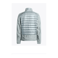 Blouson matelassé léger et respirant pour homme, résistant à l'hiver, pliable, col montant, logo frontal, personnalisable OEM