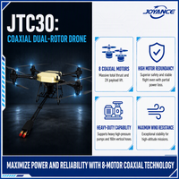 Nouveau drone de nettoyage haute pression coaxial JTC30 pour vitres, prêt à l'emploi, équipement robuste pour murs extérieurs et gratte-ciel