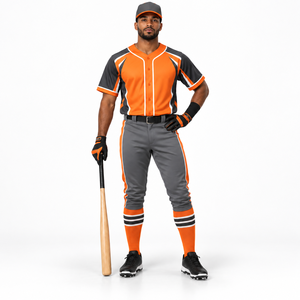 Uniforme de baseball haute performance doté d'un tissu respirant, léger, confortable et offrant une liberté de mouvement pour les joueurs. - Product Image 1