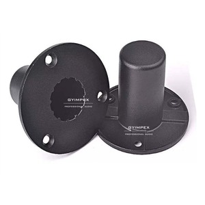 Loudspeaker Box Accessories Top <b>Hat</b> PRO audio DJ Speaker Mounting Flange Aluminium for Tripod <b>Stand</b> Pole Mount On Subwoofer - Product Image 1