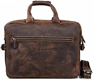 Maletín de mensajero de cuero para portátil, tipo bandolera Bolso grande, regalo de Navidad, 2017 - Product Image 4