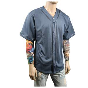 Camisetas de béisbol en blanco de alta calidad y poliéster 100% OEM al por mayor para camisetas de práctica de béisbol y softbol - Product Image 6