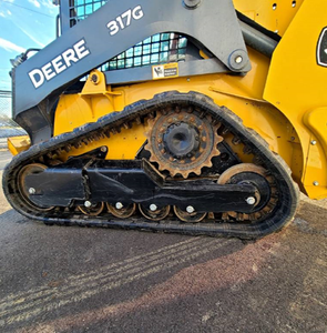 ¡Venta caliente Alta calidad Gran condición Oferta de fábrica 2018 JD Skid Steers 317G Mini cargador frontal para la venta! - Product Image 3