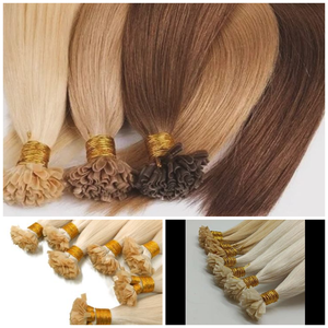 Brown Remy U-Tip Extensions Longue durée, soyeux et lisse, qualité approuvée par le salon - Product Image 2