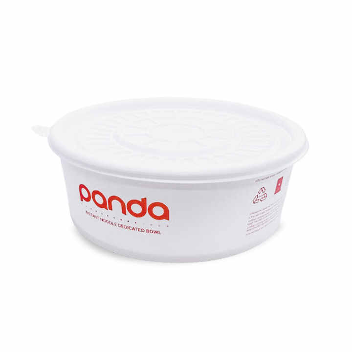 Ramen Cooker Disposable Paper Containers CAP(PP) P-1400cc