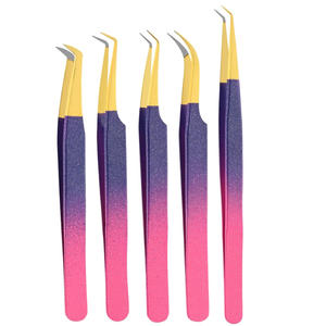 ชุดแหนบต่อขนตาแบบฟันปลาทำจากสเตนเลสสตีลคุณภาพสูงออกแบบโลโก้ได้ตามต้องการ - Product Image 2