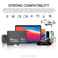 Harga Pabrik Murah Zuway 128MB-1TB Kecepatan Tinggi V30/A1 Kartu Mini SD Plastik Kelas10 U1/U3 Bersertifikasi CE/FCC/RoHS Garansi 1 Tahun