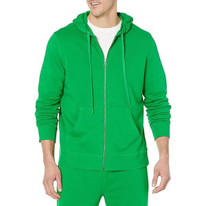 High Quality <b>Men</b> <b>Zipper</b> Hoodies Fashionable Streetwear Custom Logo Gym <b>Hoodie</b> Bulk Supplier Factory - Product Image 5