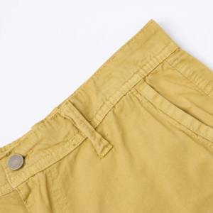 Pantalones Cortos Deportivos de Lona 100% Algodón, Diseño Holgado, Logotipo Personalizado en la Parte Delantera, Secado Rápido, Pantalones Cortos Casuales de Verano para Hombre - Product Image 5