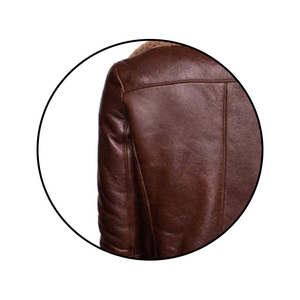 <b>jacket</b> <b>for</b> men Sheepskin <b>Hooded</b> Flying Aviator Leather <b>Jacket</b> 2026 New Men's Shearling <b>Jacket</b> Real Sheepskin Fly Aviator - Product Image 6