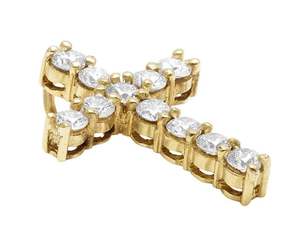 สร้อยคอเพชรโมอิสสีเงิน S925จี้ไขว้แฟนซีสไตล์หรูหราดีไซน์เนอร์ - Product Image 2