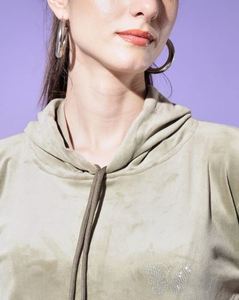 Chándal para mujer, ropa deportiva personalizada de terciopelo, ropa de entrenamiento y jogging, chándal de terciopelo para mujer, chándal, sudaderas, monos - Product Image 3