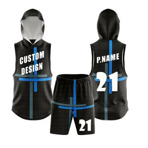 Uniformes de Fútbol Americano Sublimados con Estilo para Equipos 7v7, para Jugadores Adultos y Jóvenes, Costuras Duraderas, Diseño de Color Personalizado, Pantalones Cortos - Product Image 4