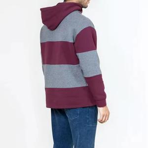 2025 Custom Multi Panel Winter Men Pullover <b>Hoodies</b> 100% Cotton Fleece Breathable Lightweight Made in Pakistan - Product Image 5