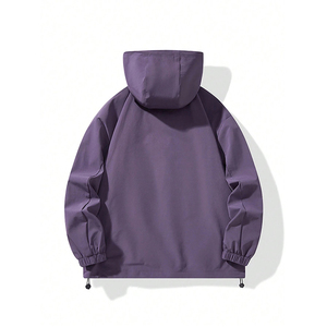 OEM Custom Wholesale <b>Summer</b> Outdoor Causal High Quality Heavy Weight Wind Breaker <b>Jacket</b> for <b>Men</b> - Product Image 2