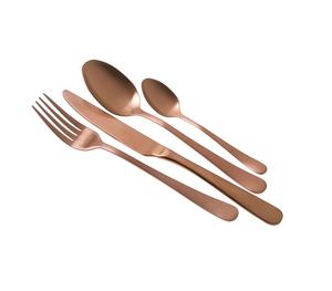 Ensemble de couverts de restaurant d'extérieur en acier inoxydable 304 écologique, avec cuillère et fourchette, compatible lave-vaisselle, vente en gros - Product Image 5