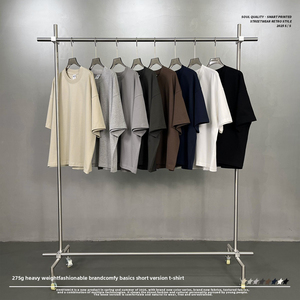 Camiseta Básica 100% Algodón Unisex de Manga Corta, Estilo Casual de Algodón Puro - Product Image 4