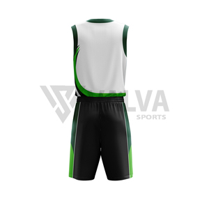 100% Polyester XS Taille Basketball Sportswear Sublimation Imprimé Équipe Ensemble Uniforme Chemise & Costumes Courts Respirant BSCI Certifié - Product Image 4