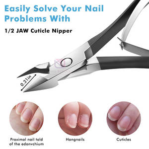 Cortauñas de Acero Inoxidable Personalizados al por Mayor |   Herramientas duraderas para manicura y pedicura para dedos de manos y pies - Product Image 5