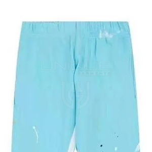 Algodón Poliéster Trending style Hombres Flared Stacked Transpirable Pant Custom Logo Straight Pant - Product Image 2